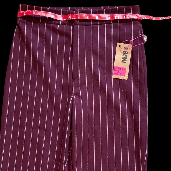 NWT Forever 21 Stripped Dressy Pants - Picture 8 of 10